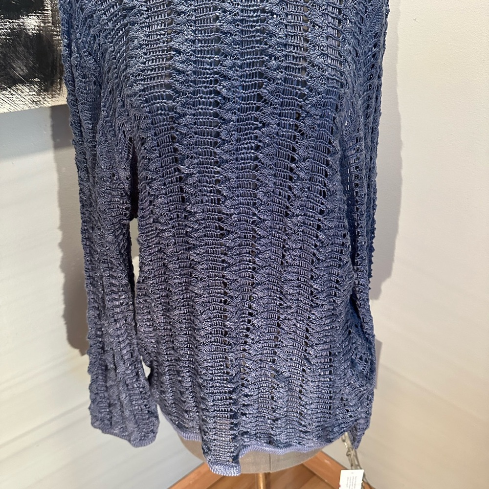 Elegant Blue Sweater